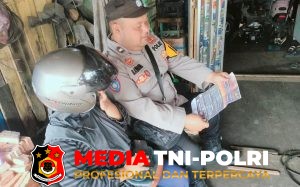 Bhabinkamtibmas Kuala Pembuang II Lakukan Sosialisasi Anti Bakar Lahan ke Warga