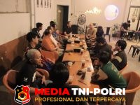 Karhutla - Ngopi Bareng Insan Pers, Kapolres Seruyan Bahas Sinergi Hadapi Karhutla dan Dampak Kemarau