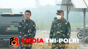 Pangdam XXII/Tambun Bungai Tinjau Langsung Penanganan Karhutla di Jalan Tjilik Riwut Km 21