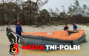 Lima Liferaft Diduga Milik KM Virgo Transport 8 Ditemukan di Perairan Seruyan