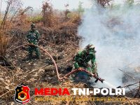 Kodim 1015/Sampit - Tim Siaga On Call Kodim 1015/Sampit Maksimalkan Pembasahan di Sektor Rawan Karhutla