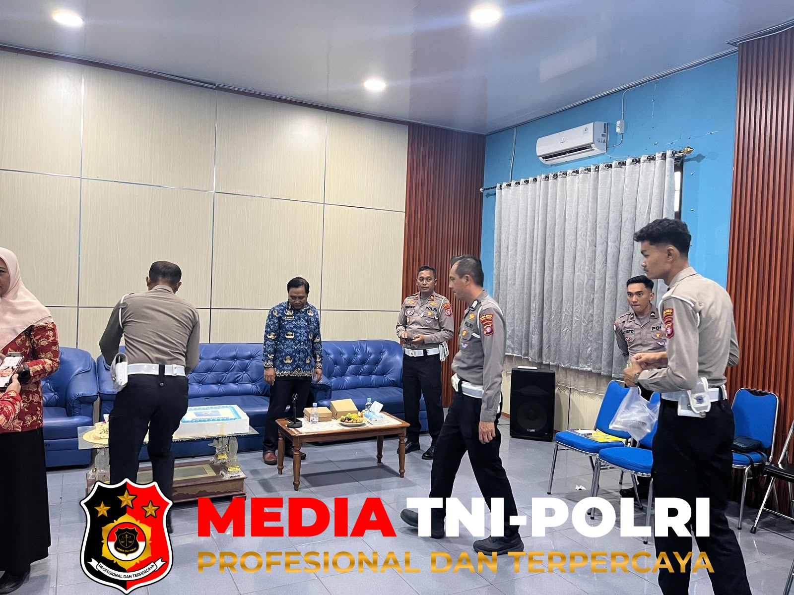 Polres Seruyan - Harhubnas ke-55, Satlantas Polres Seruyan Sambangi Dishub Perkuat Sinergi Transportasi