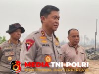 Karhutla - Bersama Aslog Kapolri, Kapolda Kalteng Cek Pemadaman Karhutla dengan Cairan X-Fire