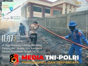 Cegah Api Meluas ke Fasilitas Publik, Tim Satgas Karhutla Padamkan Titik Api di Pematang Kambat
