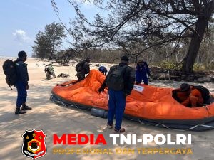 Patroli Terpadu di Pesisir Seruyan Hilir, Tim Gabungan Amankan 6 Life Raft Diduga Milik Kapal Tenggelam KM Virgo Transport 8