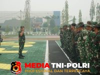 Kodim 1015/Sampit - Sambut HUT TNI Ke-81, Kodim 1015/Sampit Bersama Korem 102/Pjg dan Masyarakat Laksanakan Gerakan TNI Peduli Sampah