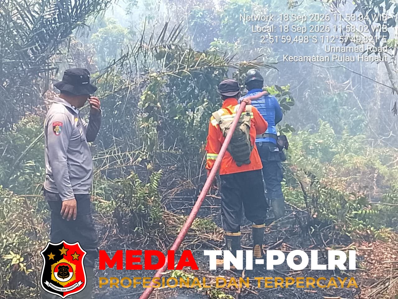 Hektar Hutan - Tiga Hektar Hutan dan Semak Belukar di Samuda Terbakar, Damkarmat Kotim Bergerak Cepat