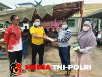 Polsek Seruyan - Polsek Seruyan Hulu Hadir di Germas Puskesmas Tumbang Manjul, Ajak Warga Rutin Cek Kesehatan
