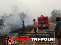 Gerak Cepat - Gerak Cepat Personel Gabungan, Titik Api di Semak Belukar Pembuang Hulu II Berhasil Dijinakkan