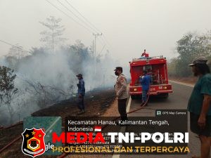 Gerak Cepat Personel Gabungan, Titik Api di Semak Belukar Pembuang Hulu II Berhasil Dijinakkan