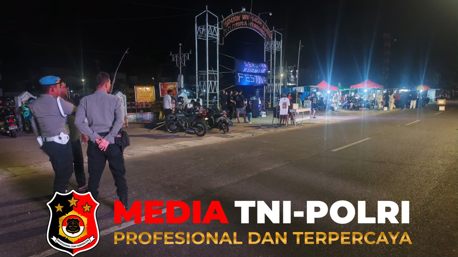 Polsek Seruyan - Amankan Aksi Solidaritas Anak Muda, Polsek Seruyan Hilir Kawal Penggalangan Donasi MPA di Konser "Seruyan Is Burning"