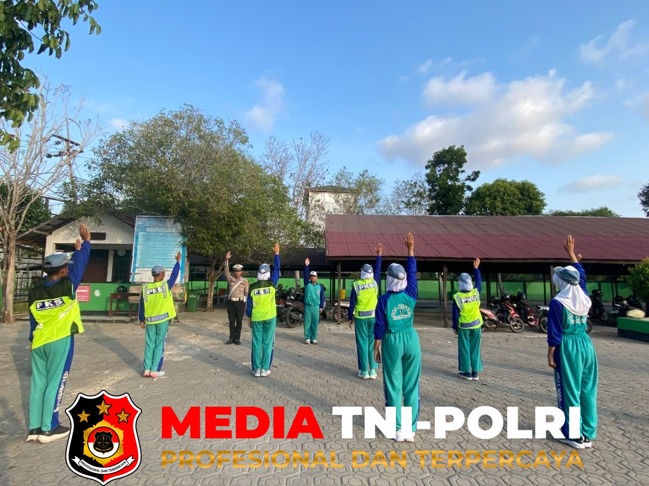 Polres Seruyan - Bentuk Pelajar Pelopor Keselamatan, Satlantas Polres Seruyan Bina PKS di SMAN 1 Kuala Pembuang