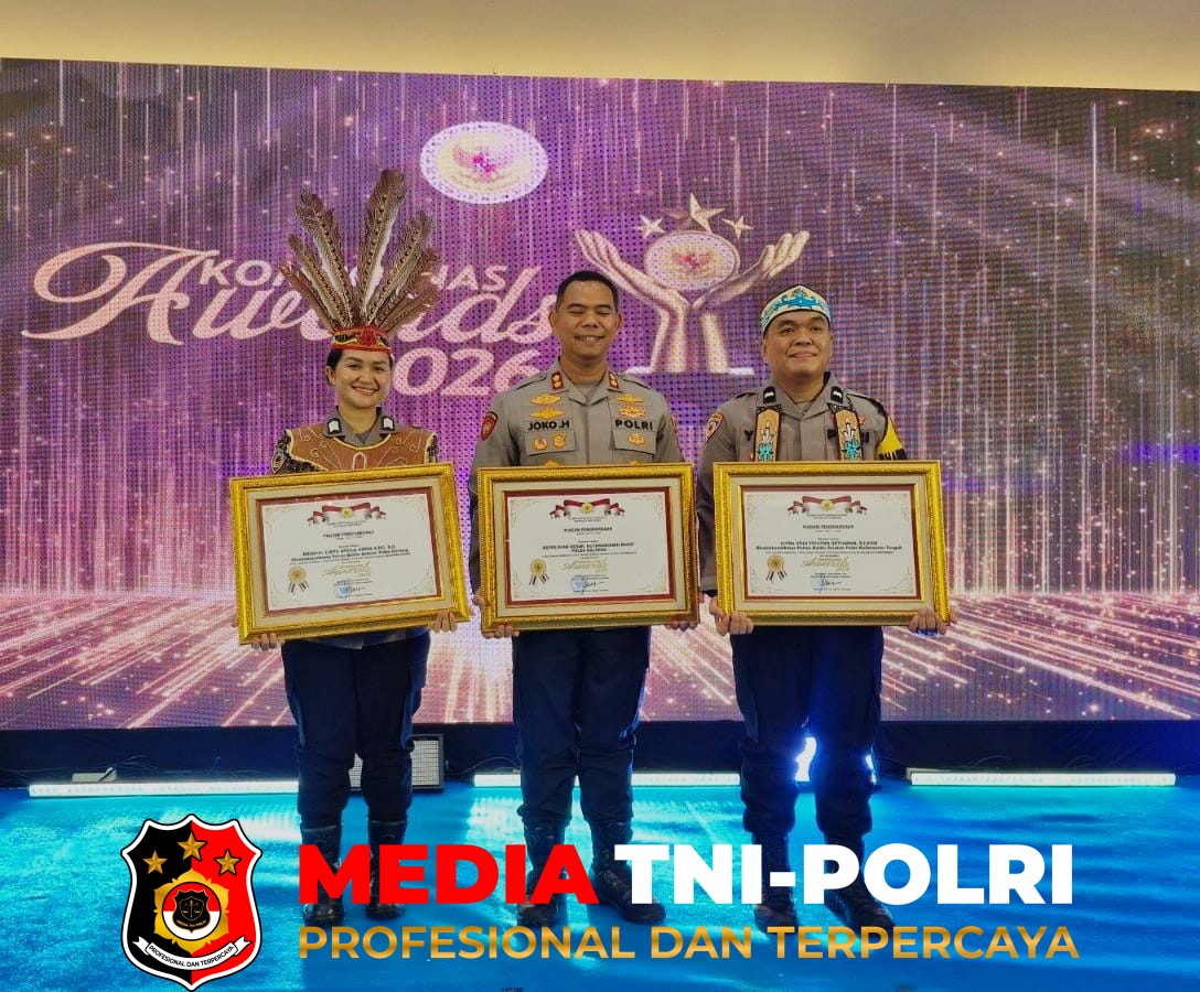 Polda Kalteng - Raih Empat Penghargaan Kompolnas Award 2026, Polda Kalteng Torehkan Prestasi Nasional