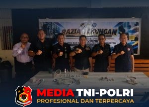 Lapas Kelas IIB Sampit Gelar Razia Gabungan Bersama Polres dan BNNK Kotim