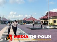 Jam Pimpinan - Apel Jam Pimpinan di Mapolres Seruyan, Wakapolres Ingatkan Soliditas Personel