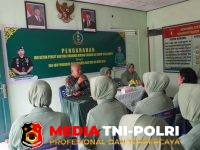 Persit KCK - Ketua Persit KCK Cabang XLI,Laksanakan Kunjungan Ke Jajaran Ranting
