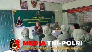 Ketua Persit KCK Cabang XLI,Laksanakan Kunjungan Ke Jajaran Ranting
