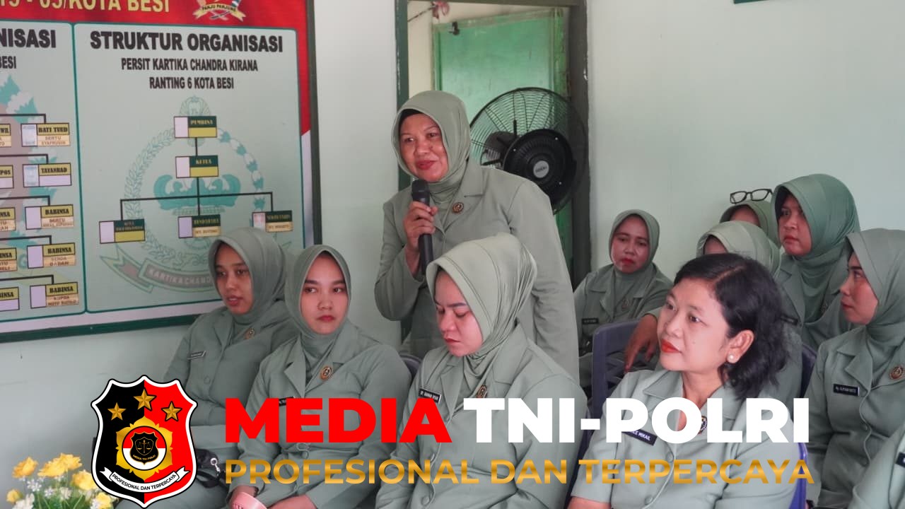 Persit KCK - Ketua Persit KCK Cabang XLI,Laksanakan Kunjungan Ke Jajaran Ranting