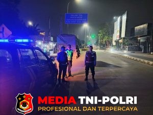 Jaga Jakarta Jaga Bekasi, Polsek Setu Gelar Patroli Biru Mobile Dini Hari Antisipasi 3C dan Tawuran