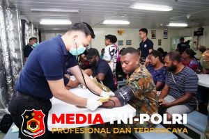 Hadirkan Kepedulian - Hadirkan Kepedulian, Satgas Port Visit 2026 Gelar Bakti Kesehatan dan Sosial di Vanuatu