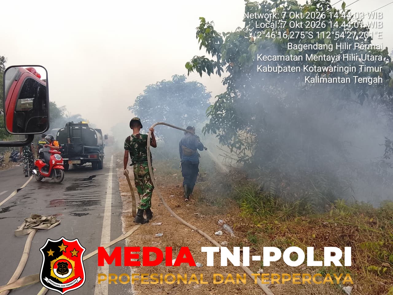 Karhutla - Karhutla Hanguskan 10 Hektar Hutan dan Semak Belukar di Bagendang Hilir