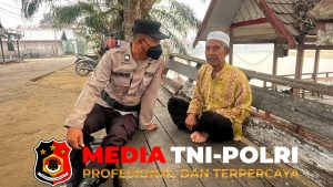 Singgahi Kawasan Dermaga, Polsek Hanau Jaga Kamtibmas Wilayah