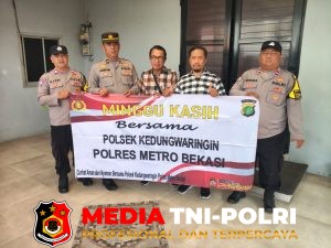 Perkuat Kerukunan dan Toleransi, Polsek Kedungwaringin Hadir dalam Minggu Kasih di Gereja Bethel Tabernakel