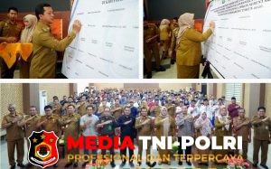 Calon Kapekon Se-Kabupaten Pringsewu Komitmen Sukseskan Pemilihan Kepala Pekon Serentak 2026
