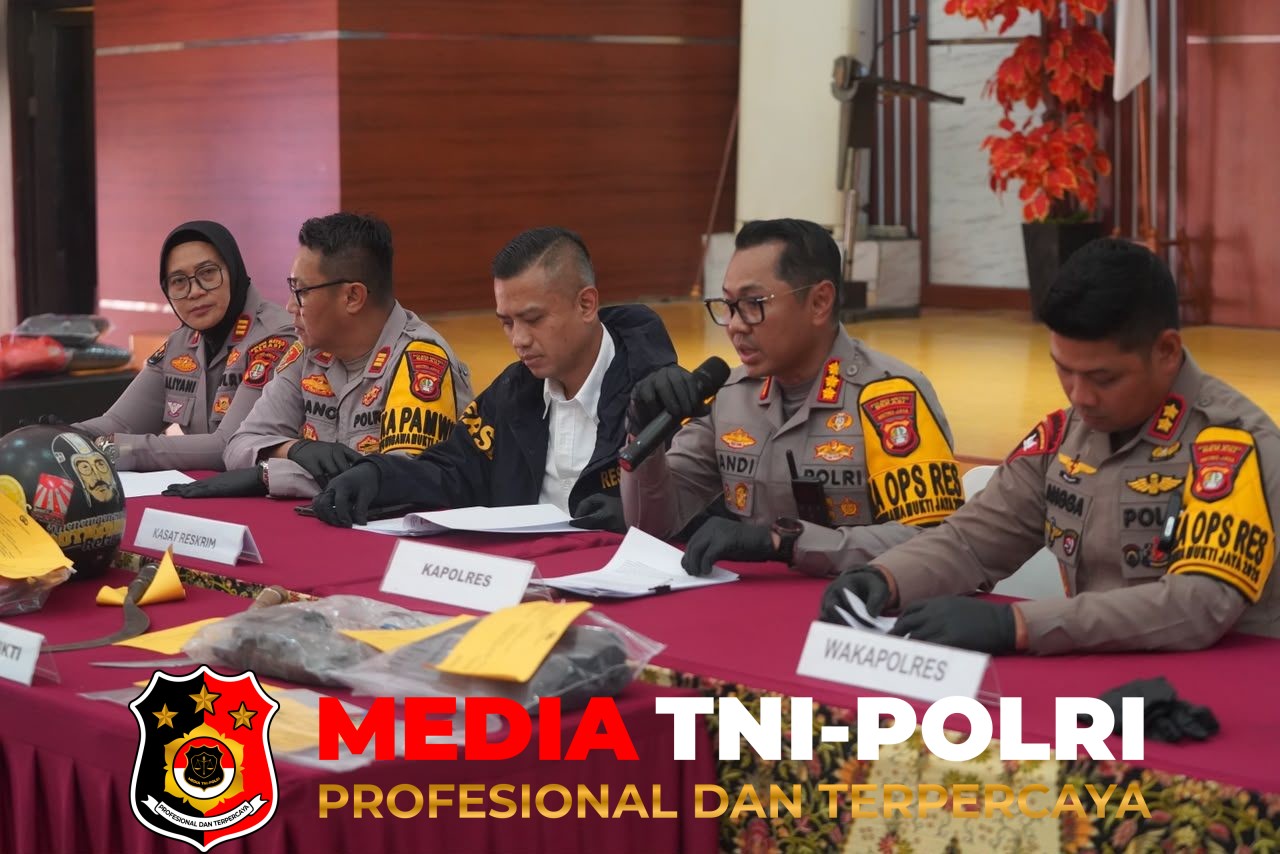 Polres Metro Bekasi - Berawal dari Perselisihan, Nyawa Remaja 15 Tahun Melayang: Gerak Cepat Polsek Sukatani Bersama Polres Metro Bekasi Ungkap Kasus dalam Hitungan Jam