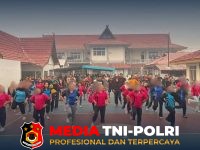 Jaga Kebugaran - Jaga Kebugaran WBP, Lapas Sampit Rutin Gelar Senam Pagi