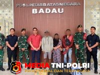 Gagalkan Perlintasan - Gagalkan Perlintasan Ilegal, Satgas Pamtas Yonarmed 13/Nanggala Amankan 3 Calon Pekerja Migran Non-Prosedural di Perbatasan