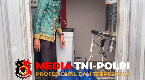 Lapas Sampit - Lapas Sampit Salurkan Air Bersih Berteknologi RO ke Blok Hunian WBP