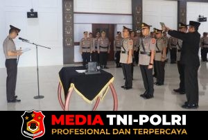‎Kapolres Lampung Timur Sertijabkan 1 Kasat 3 Kapolsek