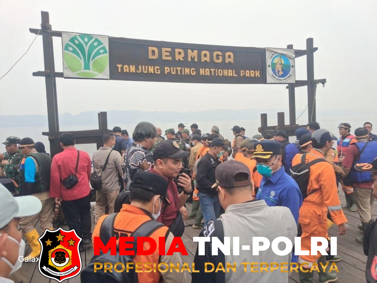 Karhutla - Menteri Kehutanan Tinjau Karhutla di Taman Nasional Tanjung Puting, Resort Pesalat Jadi Prioritas Penanganan