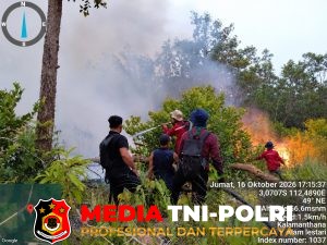 Tiga Hektare Lahan Terbakar, Tim Satgas Karhutla Seruyan Tuntaskan Pemadaman di Empat Titik