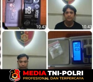 Polsek Kedungwaringin Amankan Dua Pria Dugaan Penyalahgunaan Narkotika Berikut Barang Bukti Sabu