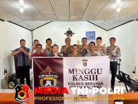 Wakapolres Seruyan - Wakapolres Seruyan Sambangi Gereja Santo Yusuf, Serap Aspirasi Umat melalui Minggu Kasih