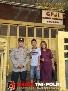 Jaga Toleransi dan Kerukunan Beragama, Polsek Kedungwaringin Berikan Pengamanan Ibadah Minggu di Lima Rumah Ibadah dengan 310 Jemaat
