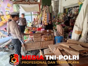 Sambangi Bank hingga Pasar Saik, Polres Seruyan Perkuat Pengamanan Objek Vital