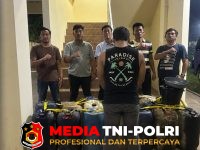 Polres Tanggamus - Satreskrim Polres Tanggamus Amankan Pria Diduga Jual Solar Subsidi, 200 Liter BBM Disita