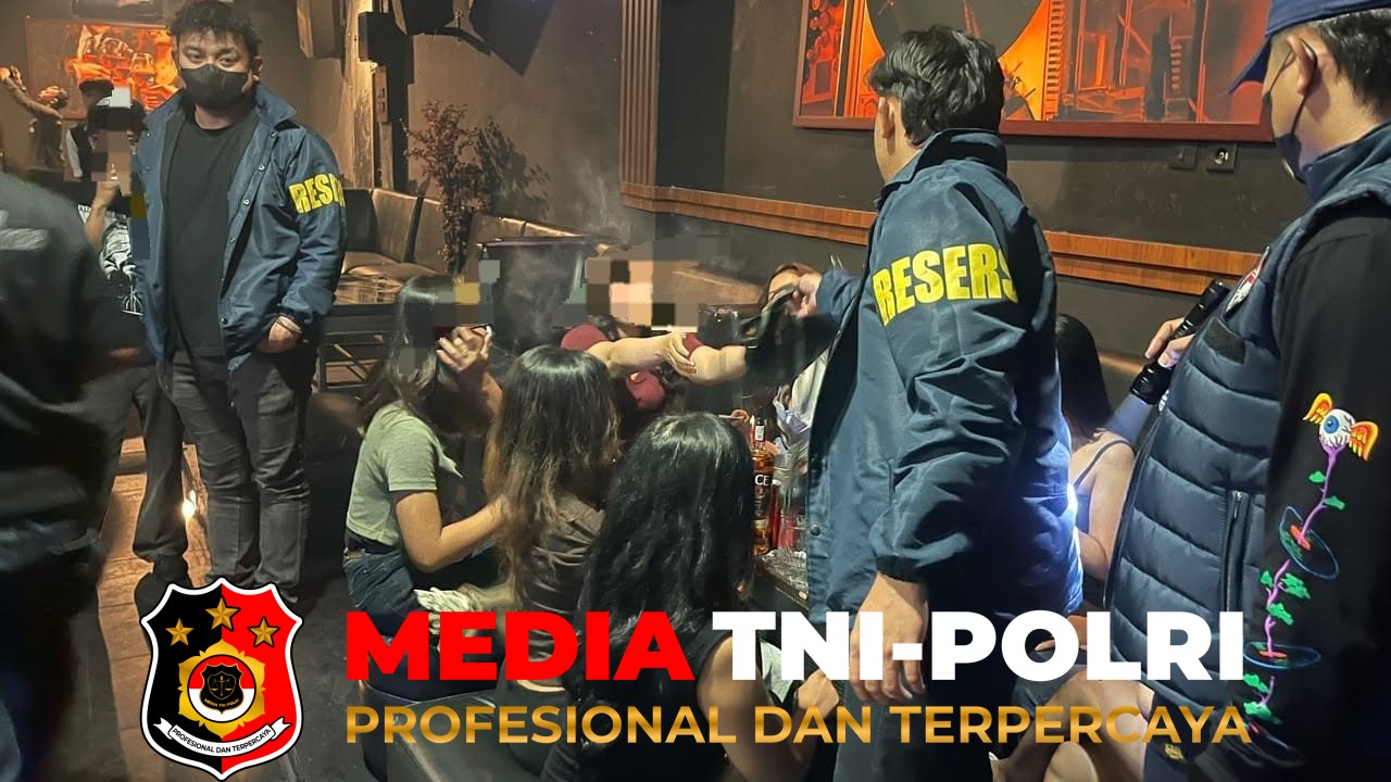 Polda Lampung - Dukung Program Kapolri, Polda Lampung Razia Tempat Hiburan Malam, 6 Pengunjung Positif Narkoba