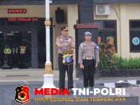 Jelang Pergantian - Jelang Pergantian Pimpinan Baru, Wakapolres Seruyan Bangkitkan Semangat Personel