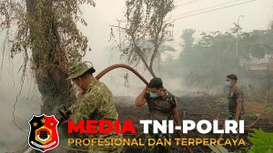 Pasiops Kodim 1015/Sampit Pimpin Langsung Pemadaman Karhutla