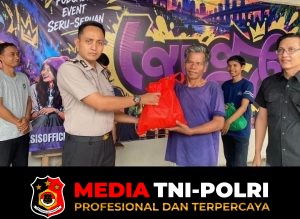 Hari Jadi ke-75, Sihumas Polresta Tangerang Gelar Bakti Sosial