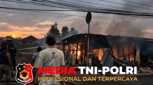 Polsek Kota Agung Identifikasi Kebakaran Warung Kelontong di Kuripan