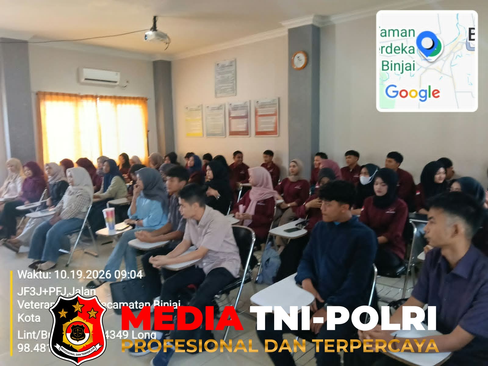 Kapolres Binjai - Kapolres Binjai Gencarkan Polisi Peduli Pendidikan, Mahasiswa STMIK Kaputama Diingatkan Bahaya Narkoba hingga Judol
