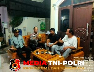 Polsek Babelan Perkuat Keamanan Lingkungan Melalui Binsiskamling, Ajak Warga Aktifkan Ronda Malam dan Cegah Tawuran