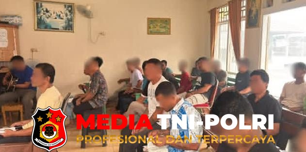 Perkuat Pembinaan - Perkuat Pembinaan Rohani, WBP Lapas Sampit Gelar Ibadah Rutin di Gereja Imanuel