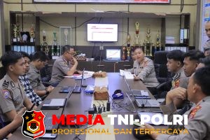 Perkuat Evaluasi Pelaksanaan Tugas, Kapolres Seruyan Pimpin Rapat Anev Program Prioritas Kapolri