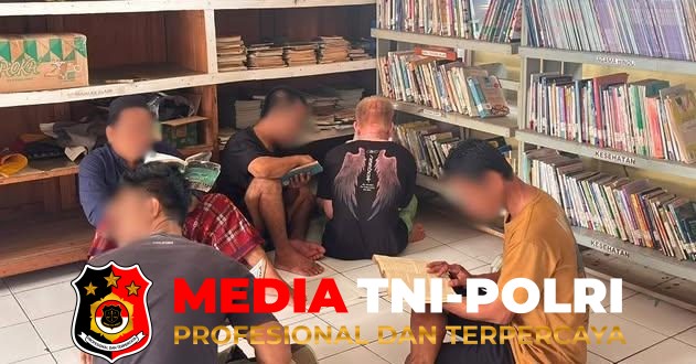 Lapas Sampit - Lapas Sampit Sediakan Perpustakaan untuk Tingkatkan Literasi Warga Binaan